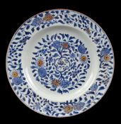 Porcelain dish, Qianlong