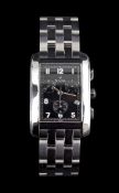 Bulova wristwatch in steel case, on steel strap