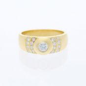 Ring 0,42 ct. Diamanten 750 Gold / 18 Karat