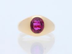Ring 1,40 ct. Rubin 585 Roségold 14 Karat