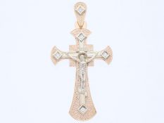 Anhänger 0,18 ct. Diamant 585 Roségold 14 kt.