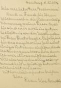 Autograph. – Elsa Bernstein