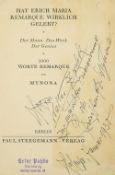 Autograph. – Salomo Friedlaender