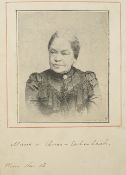 Autograph. – Marie v. Ebner-Eschenbach