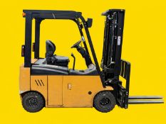 2023 BIG JOE LXE-37-197 Electric Forklift. 3,300 lb capacity. Mast: 84 in lowered / 189 in raised.