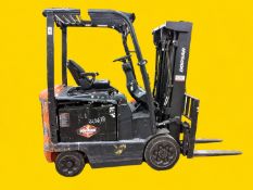 2022 DOOSAN BC25S-7 Electric Forklift. 5,000 lb capacity. Mast: 83 in lowered / 189 in raised.