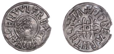 Kings of Mercia, Coenwulf (796-821), Penny, Gp III, struck at Canterbury by Tidbeorht,...