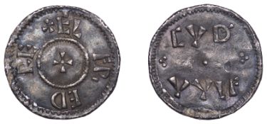 Kings of Wessex, Alfred the Great, Third coinage, Penny of Two Line type [BMC XIV] struck...