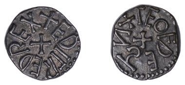 Kings of Northumbria, &AElig;thelred II, First Reign, Styca, Gp Cii, struck by the moneyer...