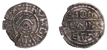 Kings of Mercia, Burgred (852-74), Penny, Phase IB [P2/A], struck by the moneyer Duda,...