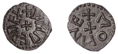 Kings of Northumbria, Eanred (808-41), Phase II Styca, gp Ciii, struck by Monne, +eanred...
