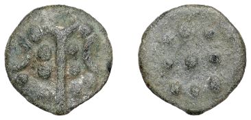 British Iron Age, DUROTRIGES, Uninscribed issues, cast bronze Unit, Hengistbury V-type,...