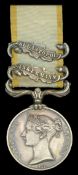 Crimea 1854-56, 2 clasps, Inkermann, Sebastopol (Lance-Corpl. W. Benness. Rl. Saprs. &amp;...