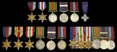 Five: Lance-Corporal W. Belverstone, Canadian Army 1939-45 Star; France and Germany Star;...
