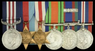 A Second War 'North-West Europe campaign' M.M. group of six awarded to Lance-Corporal O. T....
