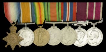 Seven: Sergeant J. J. O'Gorman, Scots Guards 1914-15 Star (10857 Pte. J. O'Gorman. S....