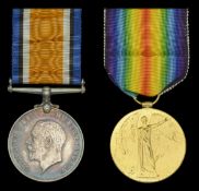 Pair: Acting Lance Corporal T. W. Fowler, Tank Corps, late Rifle Brigade, who was awarded a...