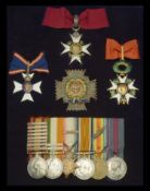 The important Boer War and Great War K.C.B., C.V.O. group of nine awarded to...
