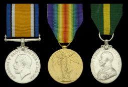 Three: Lance-Corporal W. J. B. Ford, 17th (County of London) Battalion (Poplar and Stepney...