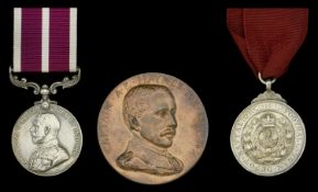 Army Meritorious Service Medal, G.V.R., 1st issue (11062 F. of W. Q.M. Sjt G. H. Webber....