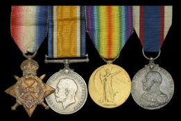 Four: Able Seaman E. W. Ring, Royal Navy, later Royal Fleet Reserve, who served at the...