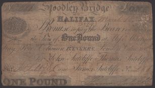 Stoodley Bridge near Halifax, for John Sutcliffe, Thomas Sutcliffe and James Sutcliffe,...