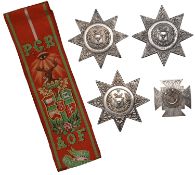 Ancient Order of Foresters, 1890, an order group containing silver breast stars (3), a...