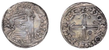 Edward the Confessor (1042-1066), Penny, Hammer Cross type [BMC XI; BEH G], York, Thorr,...