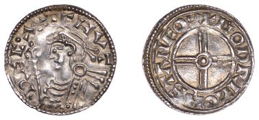 Cnut (1016-1035), Penny, Short Cross type [BMC XVI; BEH H], Stamford, Godric, +cnvt recx,...