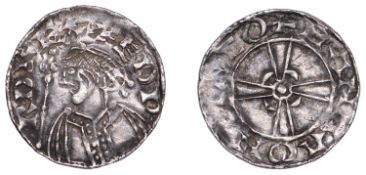 Edward the Confessor (1042-1066), Penny, Expanding Cross type, Heavy issue [BMC V; BEH E],...