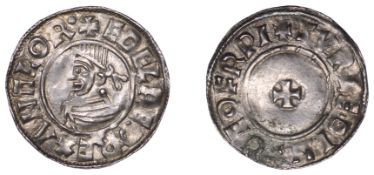 &AElig;thelred II (978-1016), Penny, Last Small Cross type [BMC I; BEH A], struck at York,...