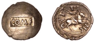 British Iron Age, ATREBATES and REGNI, Tincomarus (c. 25 BC - AD 10), gold Stater,...
