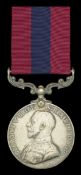 A Great War East Africa theatre D.C.M. awarded to Private W. R. Higgins, 2nd Loyal North...