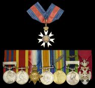 The Great War Mesopotamia campaign C.M.G. group of eight awarded to Lieutenant-Colonel C....