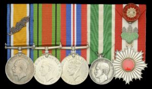 Five: Colonel St. G. F. G. Caulfeild, Royal Marines, who was Mentioned in...