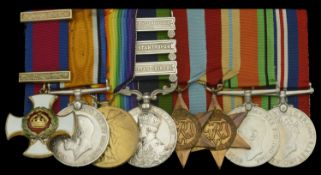 A rare Second War 'Eritrean campaign' D.S.O. group of eight awarded to Lieutenant-Colonel...