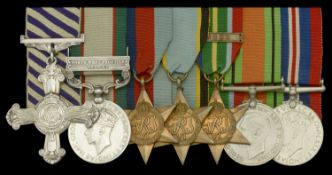 A scarce Second World War D.F.C. group of seven awarded to Wing Commander F. R. C. Fowle,...