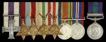 A fine Second War North-West Europe 'Immediate' M.C. group of eight awarded to Major G. H....