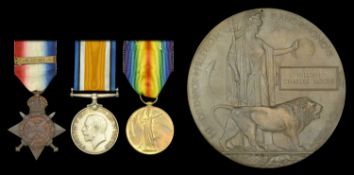 Three: Rifleman W. C. Moore, King's Royal Rifle Corps, who was killed in action on 28...