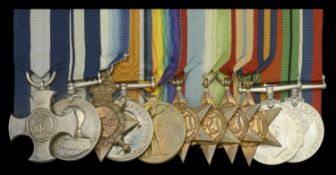 An extremely rare Second War D.S.C. and Great War D.S.M. group of eleven awarded to...