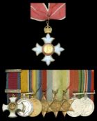 A post-war C.B.E., Second War D.S.O. group of nine awarded to Captain H. B. Ellison, Royal...