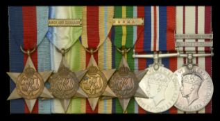 Six: Able Seaman W. Fitzpatrick, Royal Navy, a recipient of the rare 'Bomb &amp; Mine Clearance...