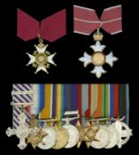 The rare post-war C.B., Second World War C.B.E., Great War 'Salonika' D.F.C. and 'Iraq...