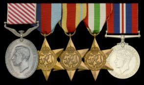 A Second World War A.F.M. group of five awarded to Blenheim, Hudson and Dakota Wireless...