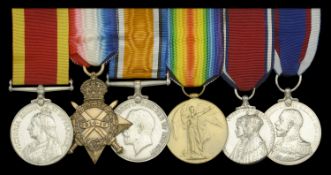Six: Able Seaman Arthur Cracknell, Royal Navy, a survivor of the loss of H.M.S. Cressy sunk...