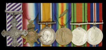 A fine and extremely well documented 1919 'North Russia' D.F.C. group of five awarded to...