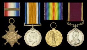 Four: Private E. Middlewick, Wiltshire Regiment 1914 Star, with clasp (3875 Pte. E....