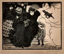 VALLOTTON, FÉLIX: "Le coup de vent".
