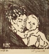 GIACOMETTI, GIOVANNI: "Mutter und Kind I - Annetta und Bruno".