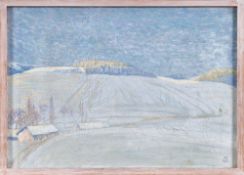 GEIGER, ERNST SAMUEL: "Schneelandschaft".